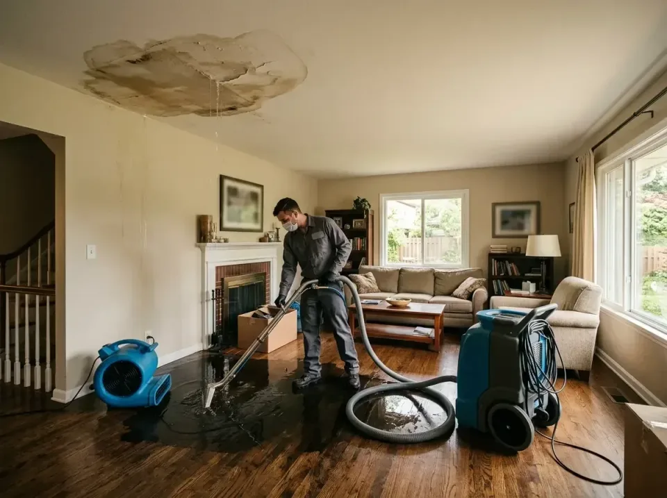 attic-pipe-burst-ceiling-drip-008 — frequently asked questions, Water Damage Restoration & Carpet Care in Corcoran, CA